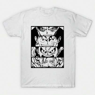 Camiseta de manga corta de .  de (anime)220g Camiseta 100% algodón - M-en - S-Forma y comodidad que duran-SAdecuado para todas las personas, ya sean mujeres o hombres-Tejido duradero de alta calidad adecuado para todas las estaciones, suave al tacto pero hecho para durarTops transpirables para mujer-en Conjunto de otoño S para mujer-en Conjunto de vacaciones S para mujer-en Disfraz