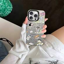 Funda de teléfono con diseño de dibujos animados de Crayon Shin-chan para Phone17air, 16, 15, 14, 13, 12, 11 - z8 - Ver 5