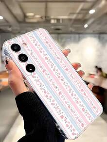 1个条纹花卉透明软壳保护套，兼容华为荣耀、Galaxy A04e/12/A13/A14/A34/A50/A52/A53/A54/S21/S22/S23/S24/S25/S25Ultra/S25FE/S26/S26 Plus/S26 Ultra/S26 Edge、6A/7A/8A、12T/13T/15T/15T Pro，国际版，非国内版 - 無色 - 查看 7