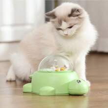 Đồ chơi cho thú cưng ăn tự động hình rùa - Máy phân phát thức ăn tương tác dành cho mèo và chó. - Nhiều màu - Xem 6