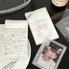 50个装自粘礼品袋，礼品包装用品，带自粘功能的礼品包装袋，小型卡纸OPP包装袋，简约透明自封包装袋，适用于礼品、珠宝包装、婚礼、派对、旅行、毕业典礼、生日、周年纪念、烘焙食品、圣诞节等场合。 - 多款 - 查看 6