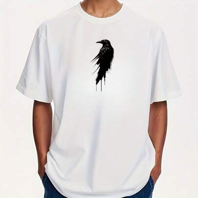 1 قطعة/3 قطع ملصقات نقل حديدية أنيقة وتجريدية بتصميم طائر أسود مناسبة للتطبيق على التي شيرتات والجينز والحقائب والإكسسوارات والملابس والوسائد - تصميم إبداعي وأنيق لديكور الأقمشة لمستلزمات الحرف اليدوية وهدايا عيد الميلاد