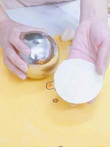 1个/2个不锈钢滚珠轴承饺子皮擀面杖，家用面条制作器，饮料冰球多功能工具 - 查看 4