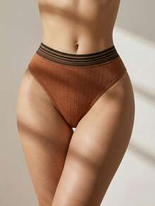 6pcs Women's Comfortable Seamless Breathable Briefs - Multicolor - View 5