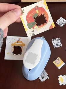 New Stamp Shape Embossing Machine DIY Handmade Embosser Crafts And Scrapbooking Tool Stamp Border DIY Punch - A - View 5