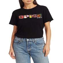 Women T-Shirts - Black - View 1