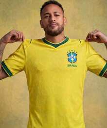 Brazil Yellow Jersey - New Release - Men's - Beautiful Gift. - Yellow - View 3