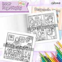 GDTME Livro de colorir para adultos e crianças com estampas simples e marcantes. Um livro de pintura encantador, perfeito para Páscoa, Dia das Mães, Natal, Halloween e aniversários. Ideal para relaxar e colorir em momentos de correria, perfeito para quem ama colorir e para a volta às aulas (um livro aconchegante para colorir). - Mãe Desesperada - Ver 4