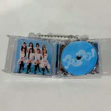 热门K-POP迷你专辑挂件NFC盒：《DEADLINE》、《BANG BANG》、Hearts2Hearts《RUDE!》、《ARIRANG》迷你CD专辑盒、链条DVD盒、NFC CD盒、明星粉丝周边DIY纪念迷你CD挂件钥匙扣 - 彩色 - 查看 9