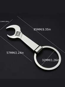 Bottle Cap Opener Keychain - [Top Ring Opening Tool] Rhinestone Manual Can Opener/Soda, Beer & Beverage Can Convenient Tool/Leak-Proof Easy-Pull Tab Opener - Multicolor - View 13