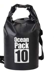 1pc Outdoor Camping Beach Waterproof Dry Wet Separation Backpack, Adjustable Shoulder/Backpack Strap, Portable Multi-Function Large Capacity Waterproof Backpack, Suitable For Beach, Rafting, Hiking, Swimming, Travel And Vacation, Unisex - Multicolor - View 9