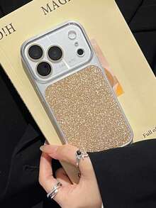 Funda de teléfono con brillo de moda 17/16/15/14 - Dorado - Ver 2