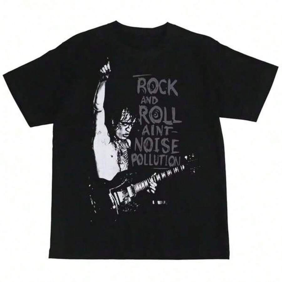 Men Outdoor Tees & Tanks - Black - View 1