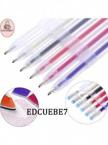 EDCUEBE7 11pcs/Set Erasable Pens, High Temperature Disappearing Ink With Pen Case - 10pcs+1pen Case - View 11