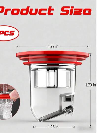 Bộ lọc khử mùi cho vòi sen (1 cái), Van một chiều, Chất bịt kín đường ống nhà tắm và nhà bếp, Phụ kiện vệ sinh nhà cửa, Trang trí nhà cửa, Giá đựng chén đĩa