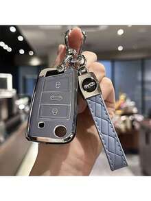 Golf 7, Tiguan, SEAT Ateca, Leon, Ibiza, Key Case, Key Chain, Key Cover, Accessories - Multicolor - View 3