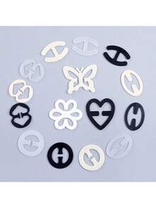 4pcs Invisible Bra Strap Clips, Adjustable Non-Slip Shoulder Strap Fasteners For Criss-Cross Bras And Strapless Bras, Bra Hooks And Lingerie Fixings - Multicolor - View 6