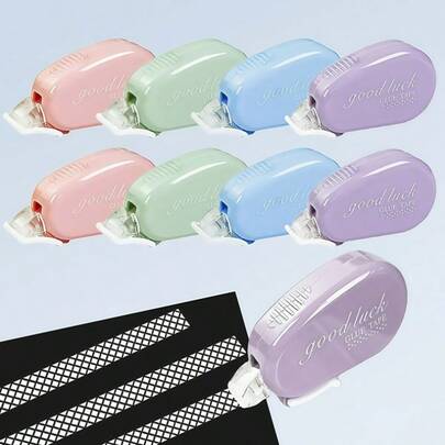 Bộ 4 cuộn băng dính hai mặt siêu dính - Không để lại cặn và không làm bẩn, thích hợp cho gia đình, văn phòng, giấy dán tường, áp phích, đồ thủ công DIY, bao bì quà tặng, mặt nạ Halloween, trang trí Giáng sinh và trang trí địa điểm ngày lễ.