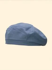 1 chiếc mũ beret màu be cho trẻ em, kiểu dáng Pháp cổ điển, được thiết kế để tôn lên kiểu tóc và phong cách thời trang, phù hợp cho trẻ từ 8-16 tuổi. - 1PC - Xem 10