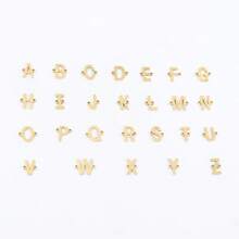 2 piezas/set Nuevos collares de gargantilla con capa de cadena de acero inoxidable dorado con colgante de sombrero y bota de vaquero de estilo clásico occidental para mujeres - Amarillo Oro - Ver 4