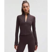 Lululemon Define Cropped Jacket Nulu LW3HWES - Sequoia - View 1