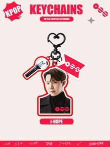 KPOP B/TS、ARMY OT7、ARIRANG 亚克力钥匙扣、STAY、包包挂饰、汽车钥匙扣吊坠、钥匙圈、手机包挂件、礼物、美观钥匙扣、送给朋友的特别礼物 - Arirang - 查看 11