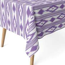 Kiva Stain-Resistant Resinated Tablecloth, Extra Soft To The Touch And Waterproof, Sizes From 100x140 To 300x140 Cm And Round 140 Cm - Easy-Clean Stain-Resistant Tablecloth - Available In 12 Designs - 選項 12 - 查看 1