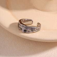 1pc Retro Half Face Sculpture Fashion Ring, Suitable As A Commemorative Gift Or Holiday Gift For Friends - Portrait Ring - View 6