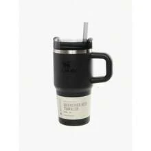 STANLEY - The Quencher H2.0 FlowState™ Tumbler 20OZ With Handle & Straw, Stainless Steel Vacuum Travel Mug, Leakproof Lid, Large Capacity Cup, Keeps Drinks Cold All Day, For Water, Coffee, Iced Drinks 10-12817-015 - 015 BLACK 2.0 - View 1