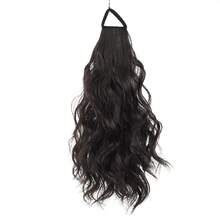 Dây buộc tóc bện lượn sóng co giãn, dây chun buộc tóc đuôi ngựa xoăn bồng bềnh, dây buộc tóc giả bện kiểu đuôi ngựa HA2888 - Nhiều màu - Xem 12