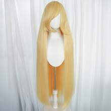 40-Inch Multi-Functional Long Wig, Suitable For Halloween Parties And Cosplay, No Glue Needed, Comfortable And Heat-Resistant Fiber Material, Suitable For Beginners, Natural And Fashionable Style Suitable For Holiday Carnivals And Concerts - Multicolor - View 40