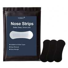 30/60pcs Adhesive Nose Strips - Extra Long-Lasting, Better Sleep Quality And Breathing, Easy To Apply And Remove - Multicolor - View 1