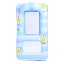 1pc Inflatable Water Floating Lounger, Adult Inflatable Floating Bed, Dual-Use Summer Water Recliner, Swimming Pool Party, Beach Fun - A - View 7