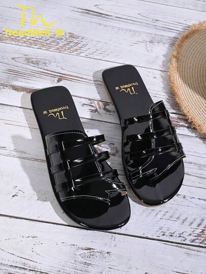 Women's Summer New Sandals, Black Fashion Sandals