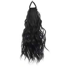 Dây buộc tóc bện lượn sóng co giãn, dây chun buộc tóc đuôi ngựa xoăn bồng bềnh, dây buộc tóc giả bện kiểu đuôi ngựa HA2888 - Nhiều màu - Xem 13