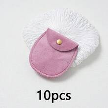 1个/10个/50个装 天鹅绒礼品袋，珠宝包装袋，珠宝礼品袋，婚礼生日糖果袋，耳环手链项链收纳袋，派对节日礼品包装袋 - Bag - 查看 12