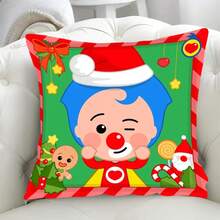 Cushion Covers 45x45 P-Plim Plim Decorative Pillowcases 40x40 Fall Decor Lounge Chairs Pillow Hugs Short Plush Duplex Printing - Style 1 - View 2