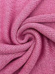 Mejors 女士休闲可爱闪亮性感优雅针织无袖迷你针织罩衫，沙滩假日派对夜间外出夏季外套，粉色度假 - 粉色 - 查看 8