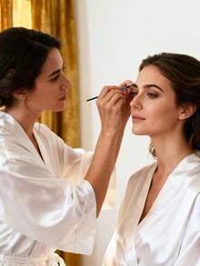 20支/10支/2支多功能化妆刷套装，包含斜角眼线刷、眉刷、唇刷、眼影刷，适用于女士眼线，是眼部化妆工具、美容工具和美妆刷的理想之选。 - 黑色 - 查看 5