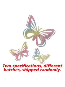 Shiny Butterfly Stickers, Beautifully Designed To Create A Captivating Fluttering Butterfly Effect On Vehicle Body - one-size - View 8