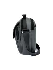 1 pieza Maletín de moda negro, mochila de negocios minimalista y elegante - Rectángulo - Ver 3