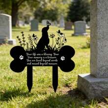 2D亚克力守护者花园插牌 - 缅怀我们最亲爱的伙伴，愿爱与思念永远伴随他们 - A - 查看 8