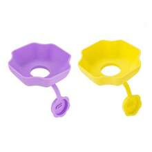 硅胶冰淇淋托架 | 防漏冰棒模具辅助工具（儿童适用） | 多功能冰棒托盘 - 彩色 - 查看 26