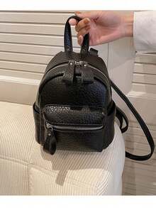 2025 Fashion Mini Backpack Personalized Versatile Backpack Travel Bag Student Backpack - A - View 2