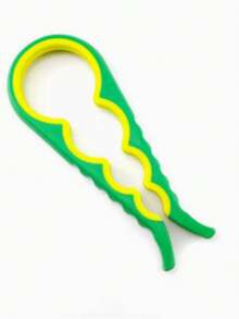 1个多功能瓶罐开启器，适合手部力量较弱的人士使用，可轻松开启各种瓶盖和罐盖，防滑手柄设计，方便实用的厨房工具 - 彩色 - 查看 15