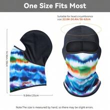 Fabulous Be Xtreme TT3024(111-120) Gradient Print Cycling Balaclava - Multicolor - View 5
