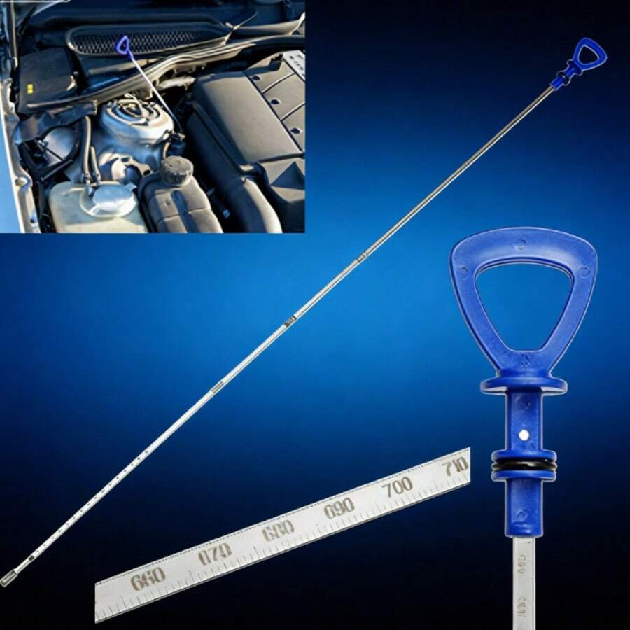 1PC Brand New Engine Oil Dipstick Tool For For M/Er/Ce/Des-Be/Nz 07 21 00 120 589 - A - View 1