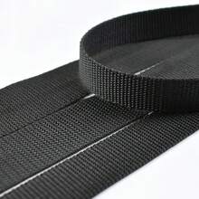 Dây đai nylon màu đen dài 10m/393,7 inch, dây đai nylon chịu lực cao dùng để buộc, làm đồ thủ công DIY, sửa chữa, cố định. - A - Xem 3