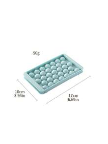 1个塑料冰淇淋模具，家用冰箱冰格带盖，冰球制作模具 - 彩色 - 查看 3