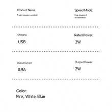 MEET SUN 1个+300mAh迷你手持风扇，可桌面/落地使用，化妆工具，夏季降温设备 - 手持 - 查看 12